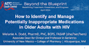 How to Identify and Manage Potentially Inappropriate Meds in Older Adults with HIV preview