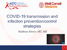 Thumbnail image of Google Slides Presentation of COVID-19 Transmission, Prevention, and Control.