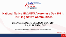 Thumbnail image of Google Slides Presentation of PrEPing Native Communities.
