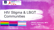 Thumbnail image of Google Slides Presentation of HIV Stigma and LGBT Communities.