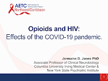 Thumbnail image of Google Slides Presentation of Opioids and HIV: Effects of the COVID-19 pandemic.