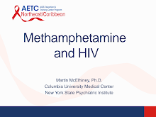Thumbnail image of Google Slides Presentation of Methamphetamine and HIV.