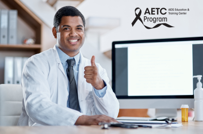 image of clinican giving a thumbs up