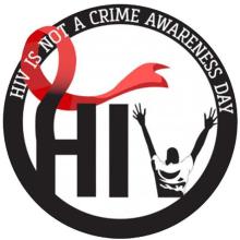 HIV is Not a Crime Awareness Day logo