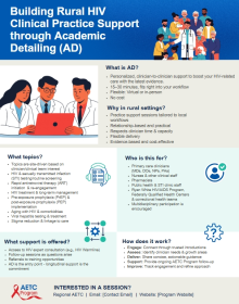 Academic Detailing One Pager Fact Sheet