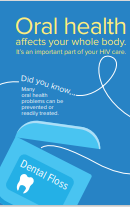 Oral health affects your whole body. graphic image