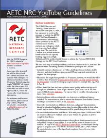 AETC NCRC YouTube Submission Guidelines image