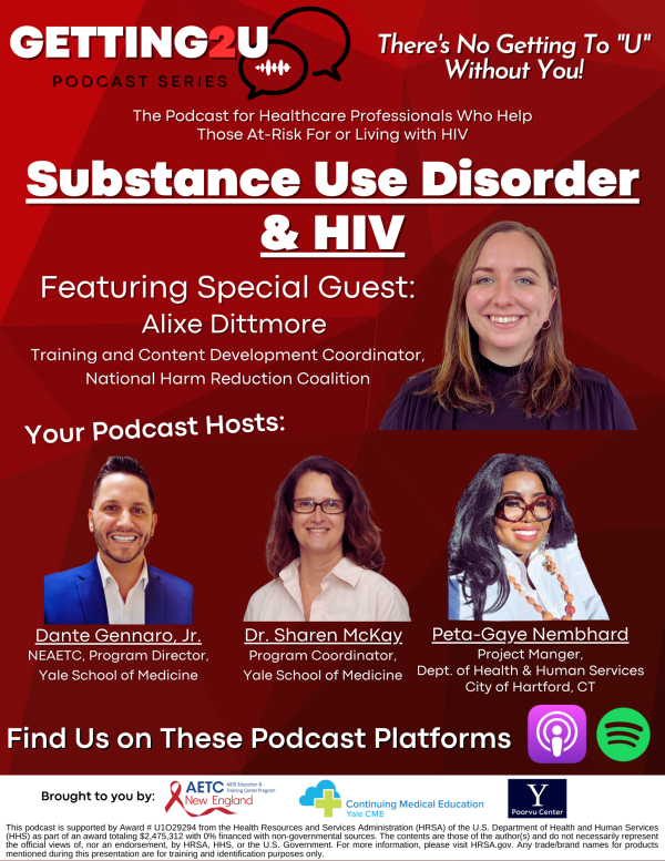 Getting2U Podcast: HIV & SUD