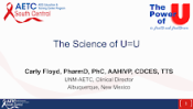 The Science of U=U preview