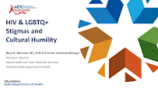 HIV & LGBTQ+ Stigmas and Cultural Humility preview