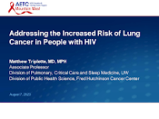Addressing Increased Risk of Lung Cancer in PWH preview
