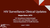 HIV Surveillance Clinical Updates  preview