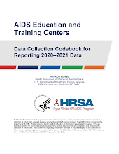 2020-21 AETC Data Collection Codebook preview