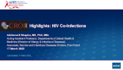 CROI 2022 HIV Coinfections preview