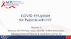 Section 3: Routine HIV Primary Care, COVID-19 Risk Reduction, Management of Patients & Staff with COVID-19 preview