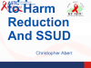 Approaches to Harm Reduction And SSUD preview